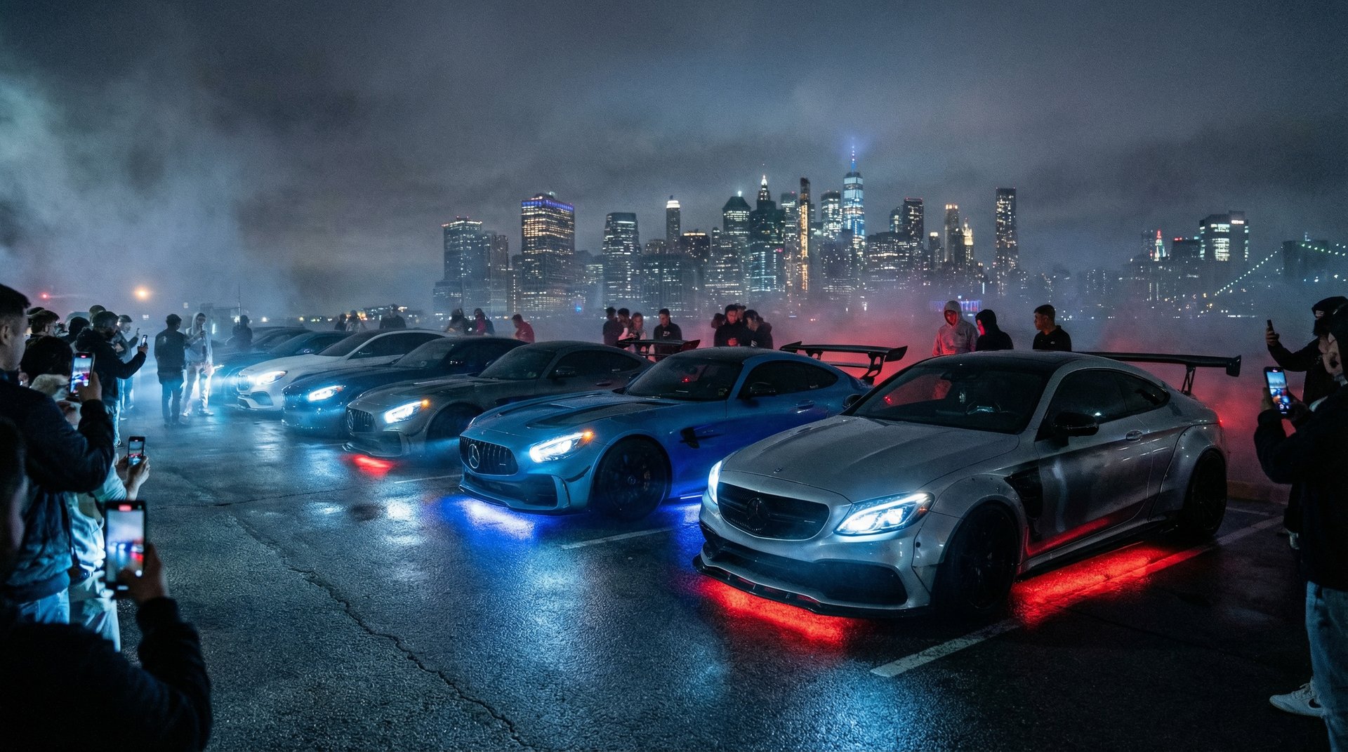 青柠视频改装视频-夜间车聚改装视频分享